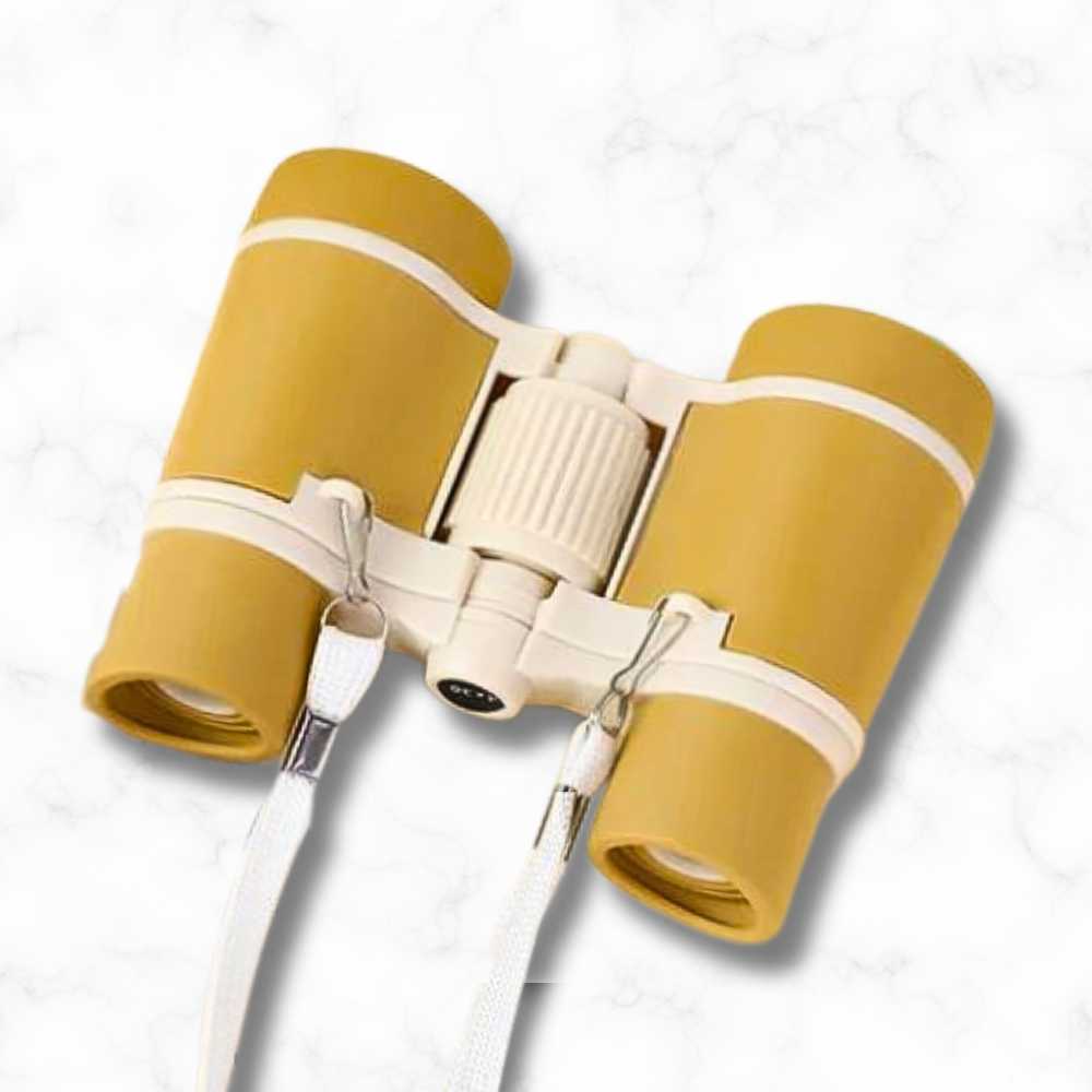 Jumelles Jaunes pour Enfant 10 ans.