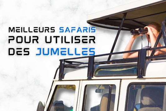 Safari pour utiliser des jumelles.